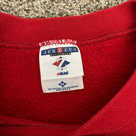 90s Wayne Football 1999 State Finals Sweatshirt 2X - Picture 3 of 11